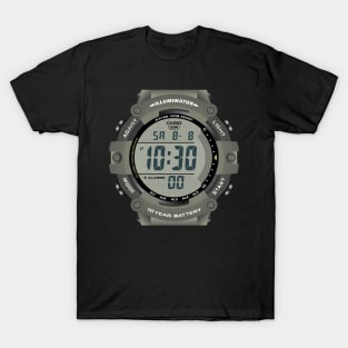 Casio AE1500 Green T-Shirt